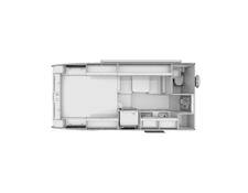 2023 nuCamp Cirrus 820 Truck Camper at Tonies RV STOCK# 0678 Floor plan Image