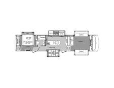 2017 Cardinal 3825FL Fifth Wheel at Tonies RV STOCK# U3825 Floor plan Image